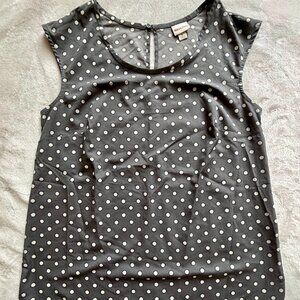 Merona gray sleeveless top size small